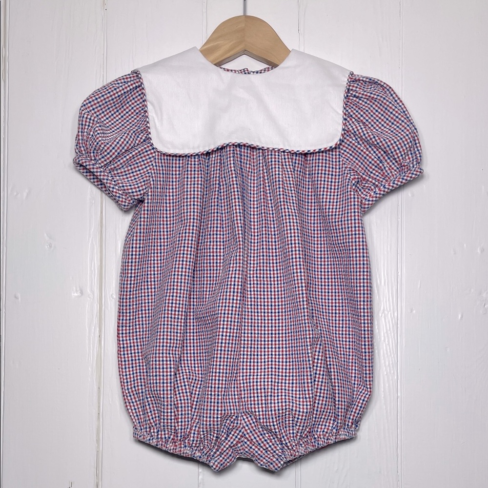 WISH UPON A STAR NEW ORLEANS EUC Gingham Seersucker Bubble